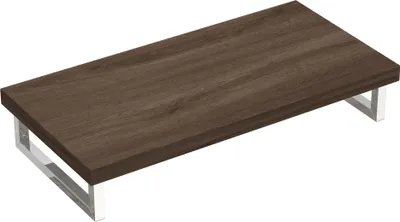 Produktbild von doporro Waschtischplatte Waschbeckenauflage 45x100cm Waschtischkonsole in Eiche für Waschschalen inkl. Konsolenhalterung Wandmontage