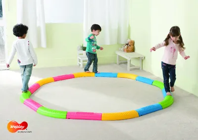 Produktbild von Eduplay Balancierpfad Motorik Spielzeug Multicolor - Lernspiel