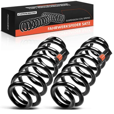 Produktbild von Frankberg 2x Federn Fahrwerksfeder Hinterachse 7N0511115D