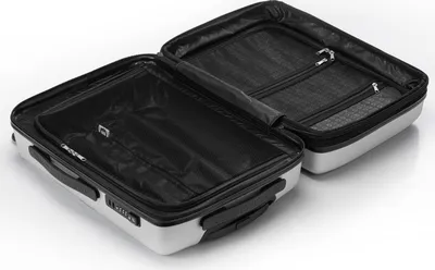 Image de Valise Hauptstadtkoffer - Grande valise + étiquette numérique, extension valise XL, valise rigide à roulettes 4 roues, bagage en soute 130 L, cadenas TSA, blanc mat