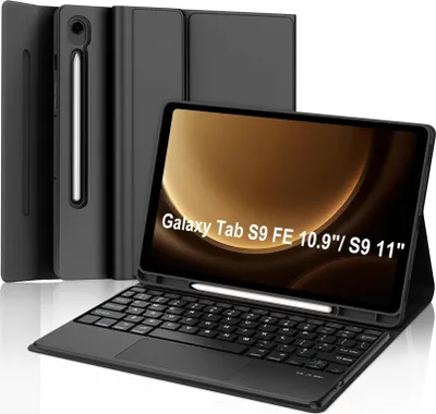 Zdjęcie produktu dla ETUI KLAWIATURA TOUCHPAD do SAMSUNG GALAXY TAB S9 FE /  S10 FE 10.9"
