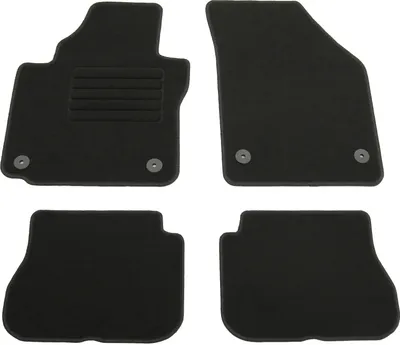 Produktbild von AD Tuning Fußmatten Set für VW Caddy 3 Typ 2K, 5-Sitzer, Bj. 1/2007-5/2015