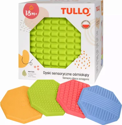 Obrázok produktu pre Senzorické disky osemuholníky 4ks