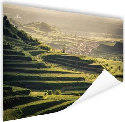 Produktbild von MuchoWow® Poster Blick auf einen Sonnenuntergang 120x80 cm - Bilder