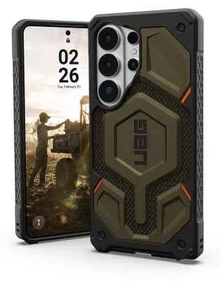 Produktbild von Urban Armor Gear Monarch Pro Polyamid, Cover, Samsung, Galaxy S26 Ultra, 17,5 cm (6.9"), Grün