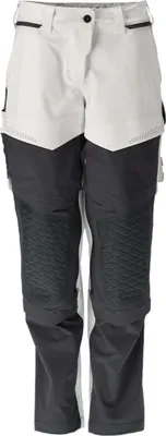 Produktbild von Mascot Damen-Bundhose 22078-605-06 Gr. 82C48 weiß/anthrazitgrau