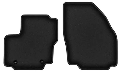 Produktbild von Velours-Fußmatten Vorne für Ford Galaxy MK2 2006-2011 (7-Sitzer) – 2-tlg, Schwarz, passgenau – Wielganizator DURBAN