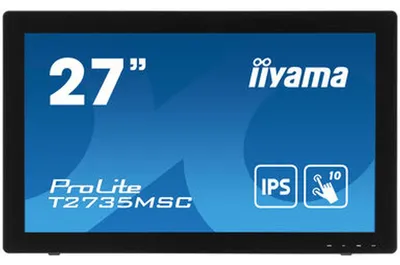 Produktbild von iiyama ProLite T2735MSC-B3, 68,6 cm (27"), 1920 x 1080 Pixel, Full HD, LED, 5 ms, Schwarz