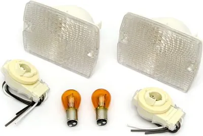 Produktbild von Blinker weis Blinkerfassung Glühbirne im Grill Jeep Wrangler YJ 87-95