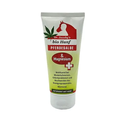 Produktbild von Dr. Jacoby`s bio Hanf Pferdesalbe + Magnesium Tube