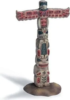 Produktbild von Schleich 42012 Totempfahl, Indianer
