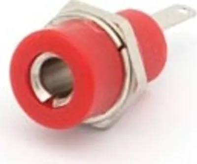 Produktbild von POLKLEMME 4 mm LTANSCHLUSS - ROT