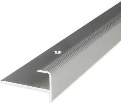 Produktbild von PROVISTON | Einfass- & Abschlussprofil | Aluminium | 37 x 10.3 x 1000 mm | Silber | Einschubprofil | Abschlussleiste | Bodenprofil