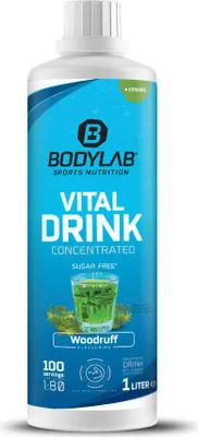 Produktbild von BODYLAB Vital Zero Drink - 1000ml - Woodruff