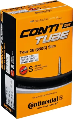 Image de CONTINENTAL Schlauch "Tour 26 Slim" 28-5 Sclaverandventil 42 mm