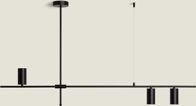 Produktbild von Pendelleuchte Metall Auzoa Schwarz