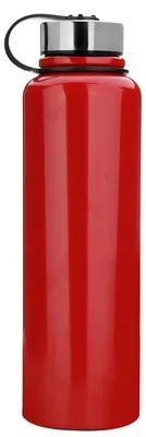 Zdjęcie produktu dla Termos ze stali nierdzewnej, 1,5 litra, czerwony, 1500 ml, izolowany próżniowo, szczelny