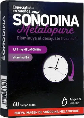Produktbild von Soñodina Melatopure 60 Comprimidos