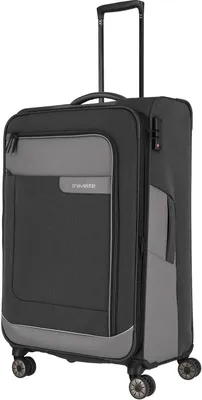 Produktbild von Travelite Viia Reisekoffer L Trolley Koffer 77cm 4 Rad / Rollen Dehnfalte TSA