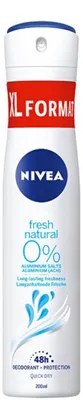 Image de Déodorant en spray Nivea pour hommes - Fraîcheur naturelle 200 ml