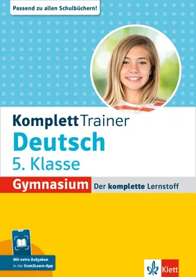 Produktbild von Klett KomplettTrainer Gymnasium Deutsch 5. Klasse