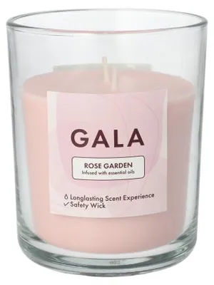 Produktbild von "GALA" Duftkerze im Glas Ø 10,5 cm · 12,4 cm rose - Rose Garden "Tokio Large"