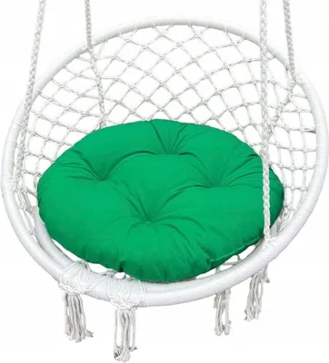 Produktbild von KISSEN FÜR STORCHENNEST, Gartenschaukel, hellgrün, Kissen für den Sitz einer Gartenschaukel, ein bequemes Kissen für eine Gartenschaukel
