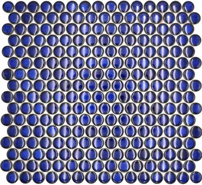 Produktbild von Mosani MOS10-0405, Mosaik, Keramik, Blau, Drinnen, Rechteck, 319 mm