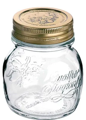 Produktbild von Quattro Stagioni Einmachglas 15cl mit Deckel - 12 Stück