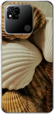 Produktbild von König Design Hülle kompatibel mit Xiaomi Redmi 10A Kunststoff Soft Handyhülle - Handy Case Muscheln