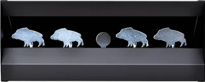 Produktbild von vidaXL Magnetischer Kugelfangkasten 4 + 1 Ziele Wildschwein-Design