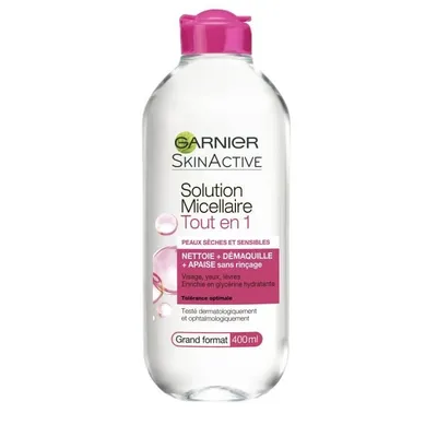 Immagine prodotto di GARNIER Skin Active Micellar Solution: soluzione tutto-in-uno per pelli secche e sensibili - 400 ml