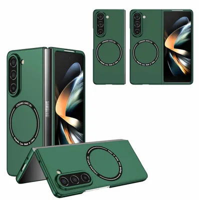 Immagine prodotto di Per Samsung Galaxy Z Fold5 5G Magnet Magsafe Design Custodia per cellulare verde