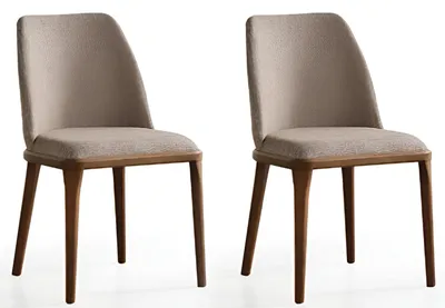 Obrázok produktu pre Sada 2 pohodlných stoličiek s elegantným, moderným dizajnom