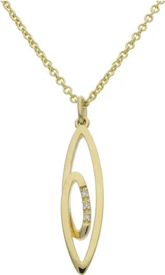 Produktbild von JuwelmaLux Anhänger 585/000 (14 Karat) Gold mit Brillanten JL30-02-2766