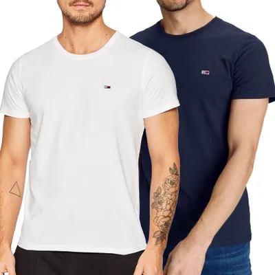 Produktbild von Tommy Jeans Herren-T-Shirt 2er-Pack DM0DM15381-OXO L