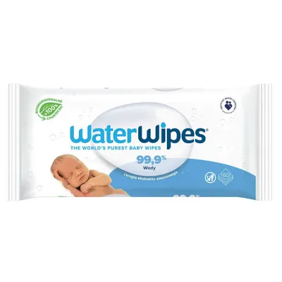 Immagine prodotto di WaterWipes BIO Salviettine umidificate per bambini, 60 pz