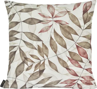 Produktbild von Kissenhülle - 50 x 50 cm - Taupe - Baumwolle - mit Reißverschluss