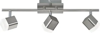 Productafbeelding van TRIO ROUBAIX, Wandlamp met lichtstrip, LED, 3000 K, 400 lm, 230 V, Nikkel