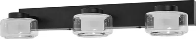 Zdjęcie produktu dla Lampa LED ORBIS FLAME 3X5.5W CLICK CCT IP44 CZARNA LEDVANCE