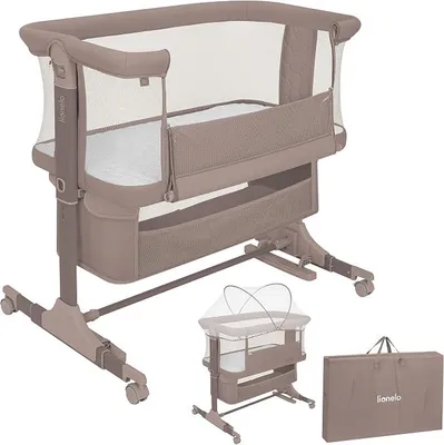 Imagen del producto de Cama para bebé Jodie 3 en 1, con 6 niveles de ajuste de altura