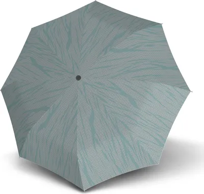 Produktbild von Knirps Taschenregenschirm Regenschirm T.200 Medium Duomatic Fashion Liana Sky türkis