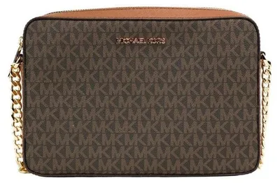 Produktbild von Michael Kors Umhängetasche (Crossbody) Braun – East West ( SIgnature