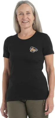 Obrázok produktu pre Icebreaker 150 Tech Lite Ii Community Merino Tričko s krátkym rukávom Black M Woman Black M