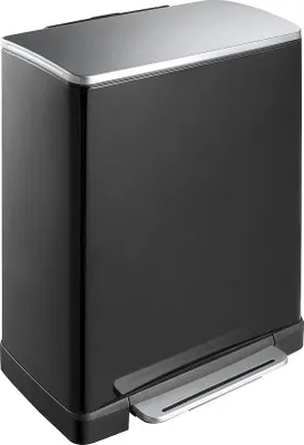Produktbild von Metallischer 50-Liter-Pedaalemmer - Fingervollesystemfrei und Federungssystem