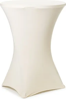 Obrázek produktu pro Obal na barový stůl 80 cm béžový krémový