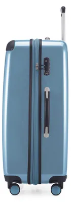 Produktbild von HAUPTSTADTKOFFER - Alex - Koffer-Set 3-teilig, Rollkoffer Trolleys 4 Rollen mit Erweiterung, Handgepäck und Check-In Gepäck für jede Reiseart, TSA,Schwarz
