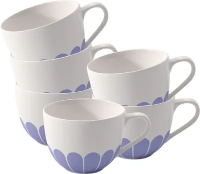Obrázek produktu pro Villeroy & Boch 1045511300, Samostarný, 0,16 l, Modrá, Porcelán, Pohár, Káva