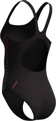 Produktbild von Speedo Placement Muscleback Badeanzug Schwarz UK 38 Damen Schwarz UK 38