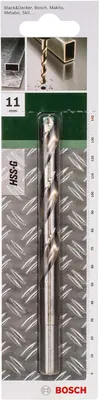 Produktbild von Bosch 2 609 255 057, Bohrer, 1,1 cm, 142 mm, Eisenguss, Metall, Kunststoff, Edelstahl, 9,4 cm, 1 cm